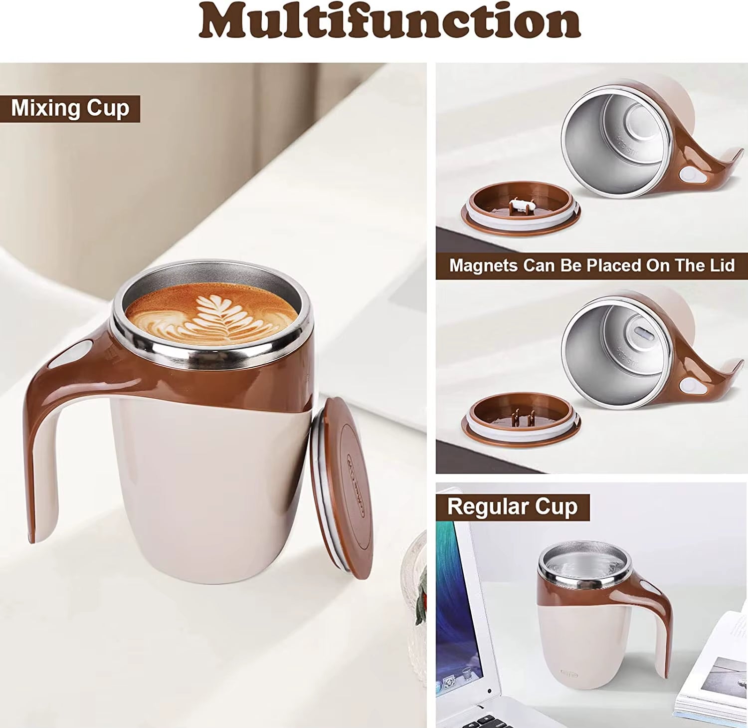 Automatic Self-Stirring Mug – Mix Smarter, Sip Smoother
